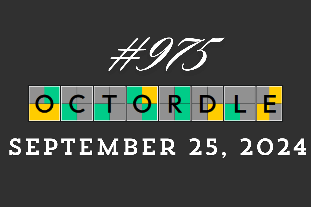 Daily Octordle Hints #975 September 25, 2024